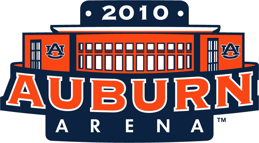 Auburn Tigers 2010 Stadium Logo iron on transfers for T-shirts